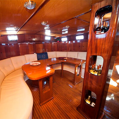 2 Mast Classic Sailboat